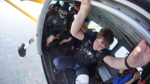 This year I jumped out of an airplane for the first time. Later this year I will be jumping into a new job. I hope I can do my best!